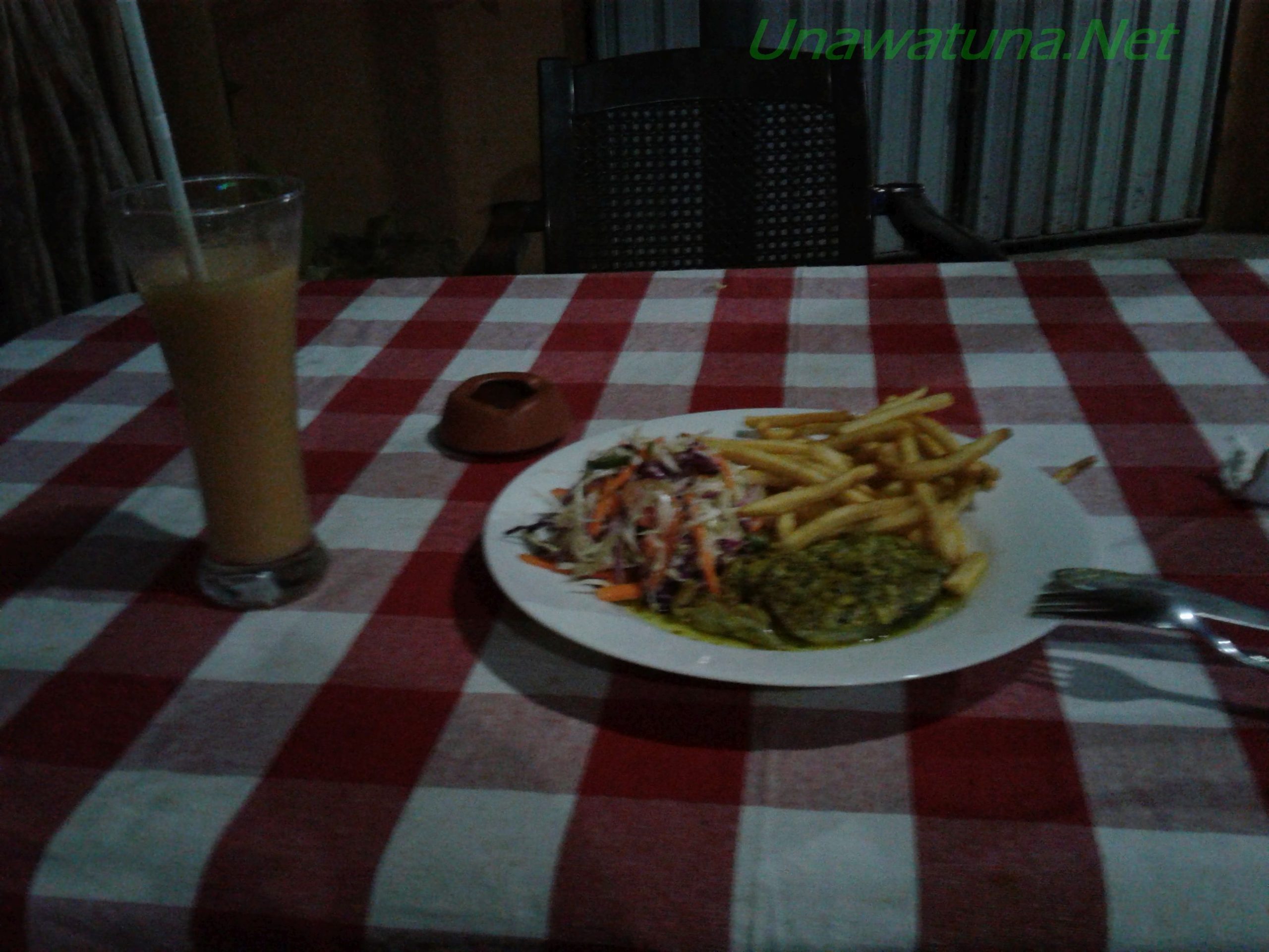 Унаватуна, пляж, еда